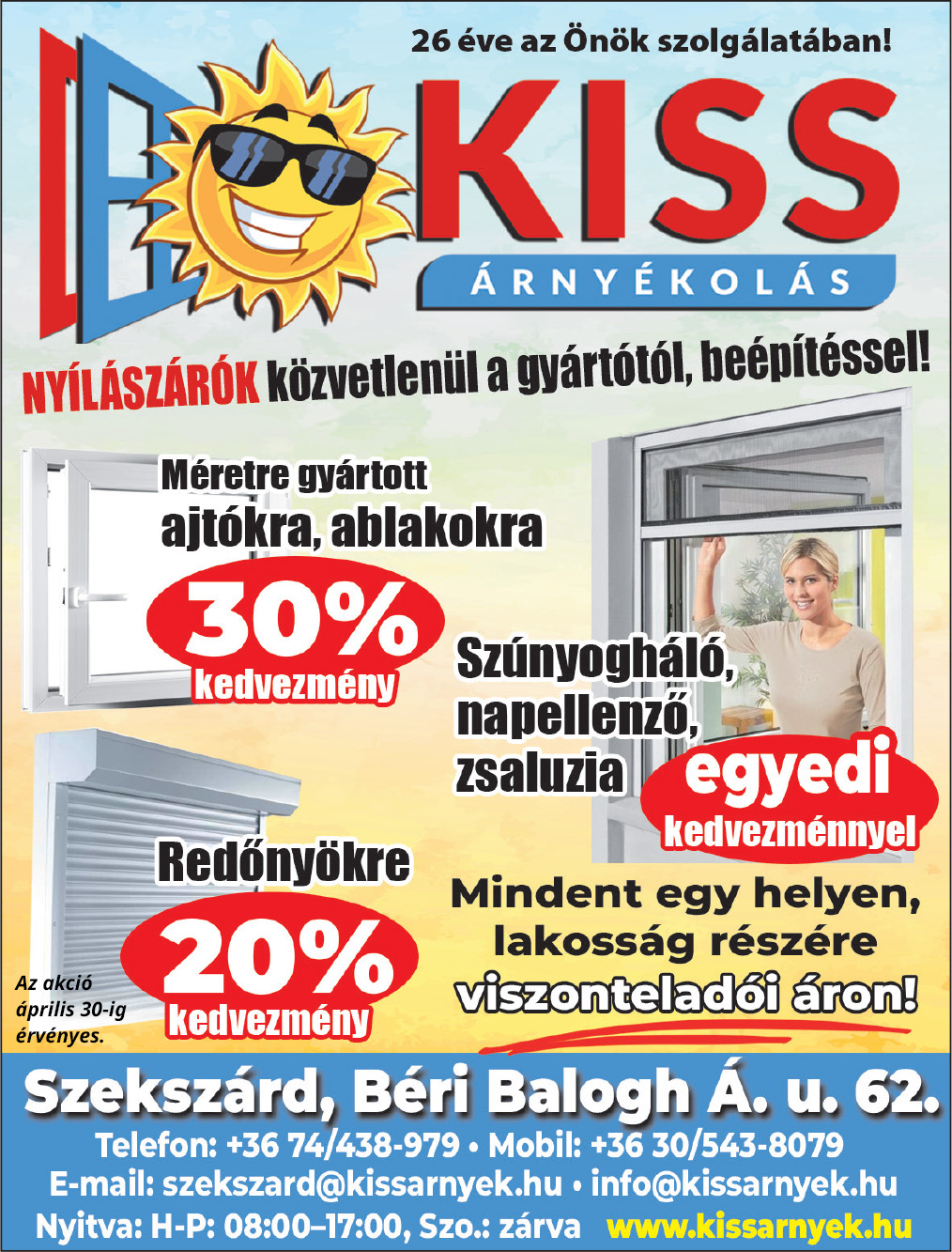Kiss Árnyékolás